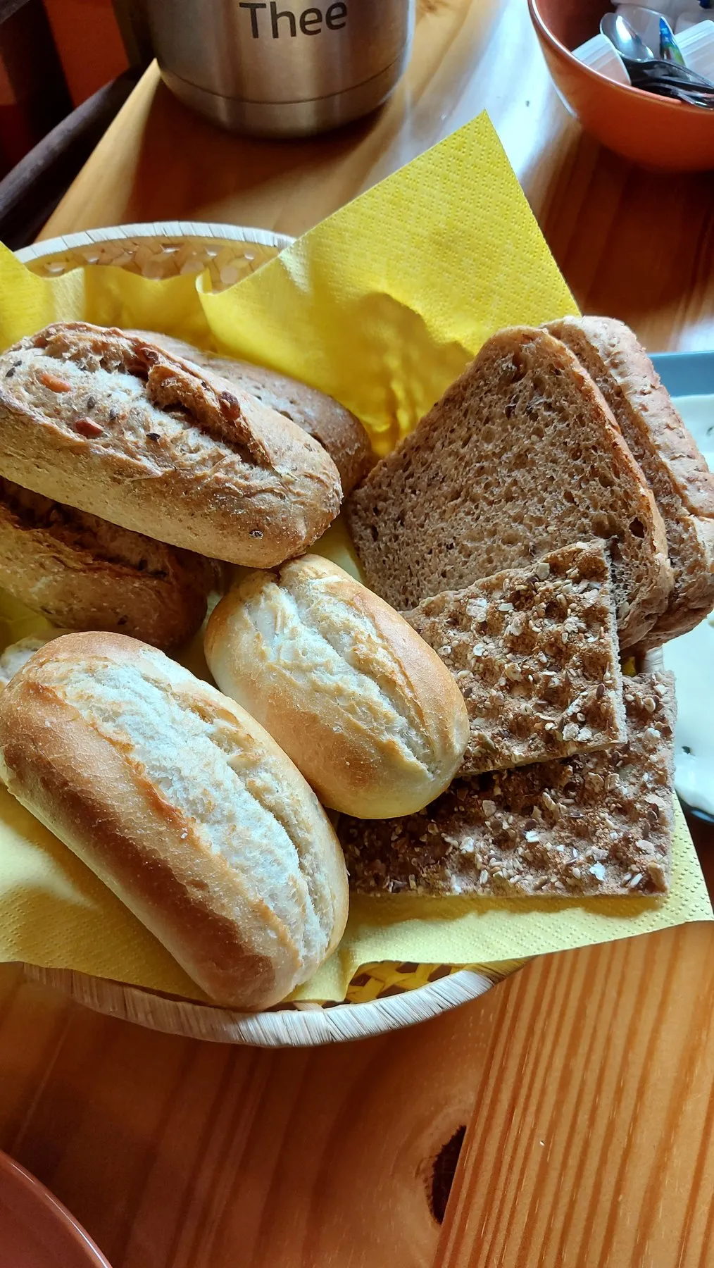 Het ontbijt bij B&B Náš Dům